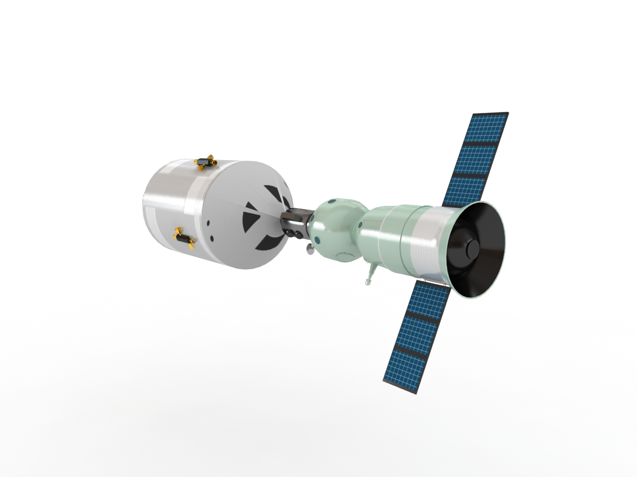 3D модели - Союз-аполлон
