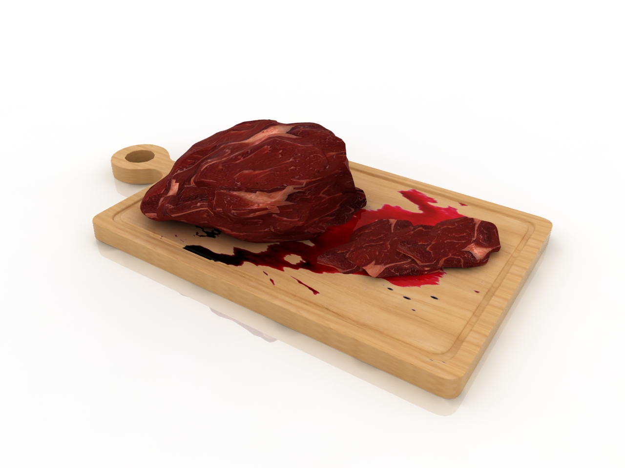 3D модели - Мясо