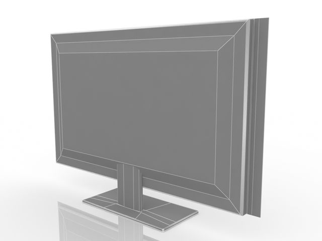 3d модель - Телевизор