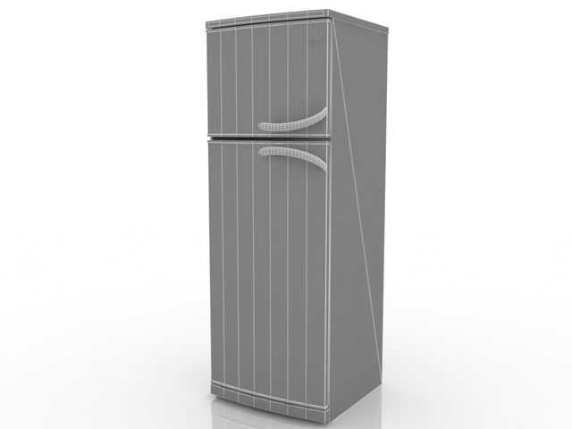 3d модель - Холодильник