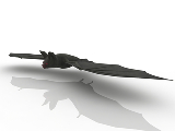 3d модель - Летучая мышь