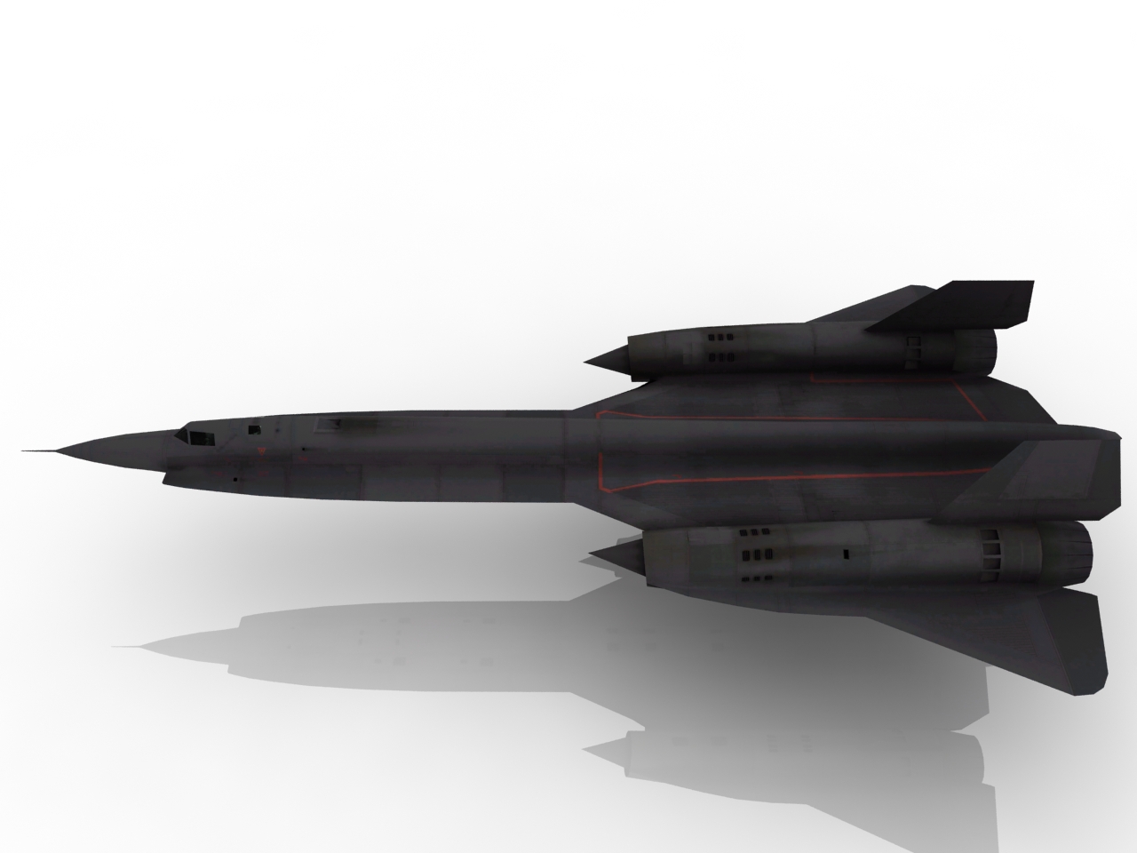 3D модели - YF-12A
