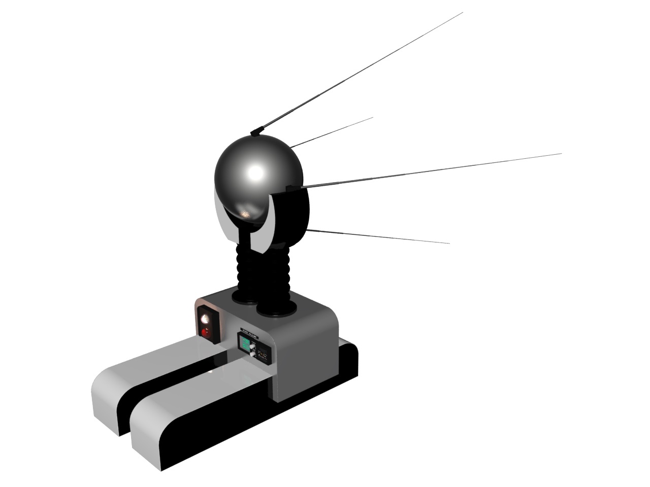 3D модели - Робот погрузчик