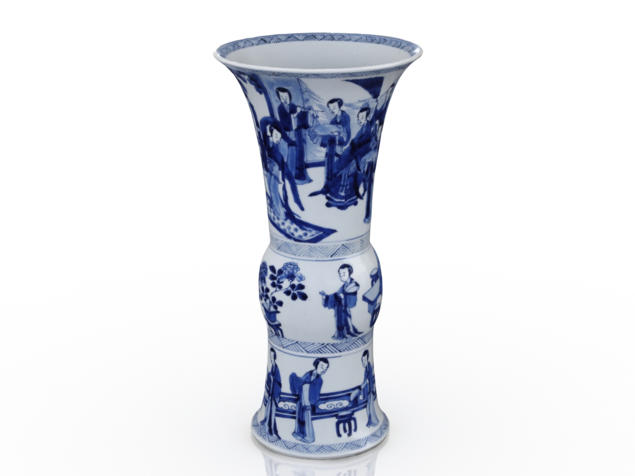 3D модели - Китайская фарфоровая ваза