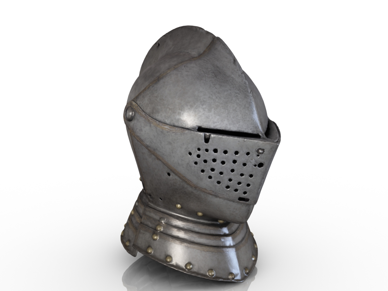 3D модели - Рыцарский шлем