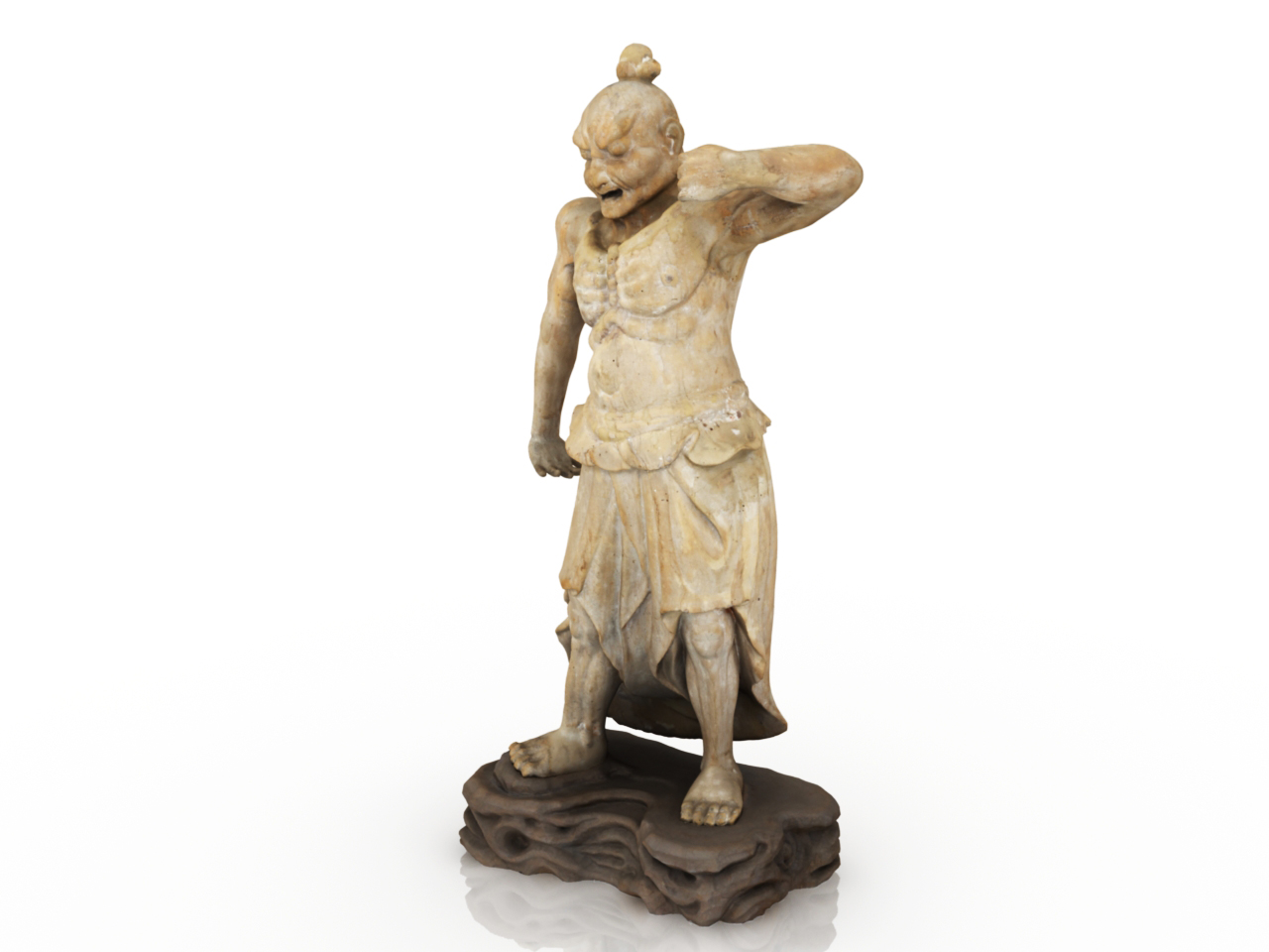 3D модели - Китайская статуя