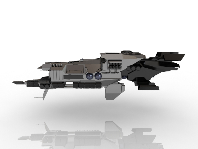 3d модель - Космический корабль