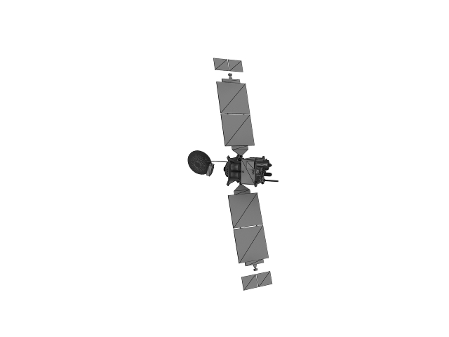 3d модель - Спутник