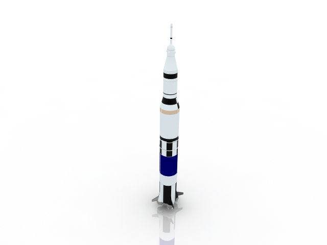 3d модель - Ракета-носитель