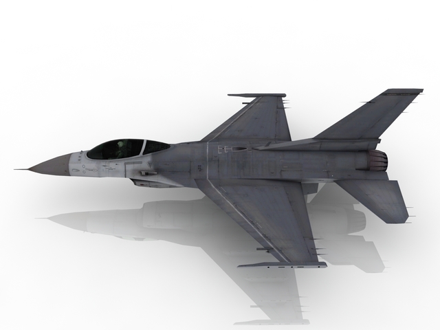 3d модель - F16