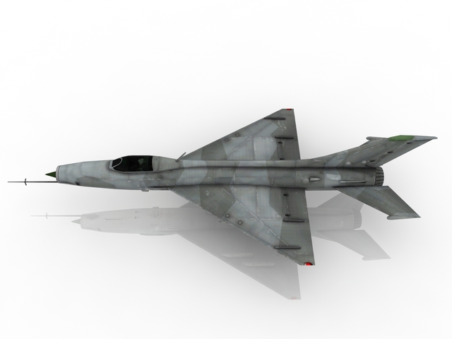 3d модель - Миг-21