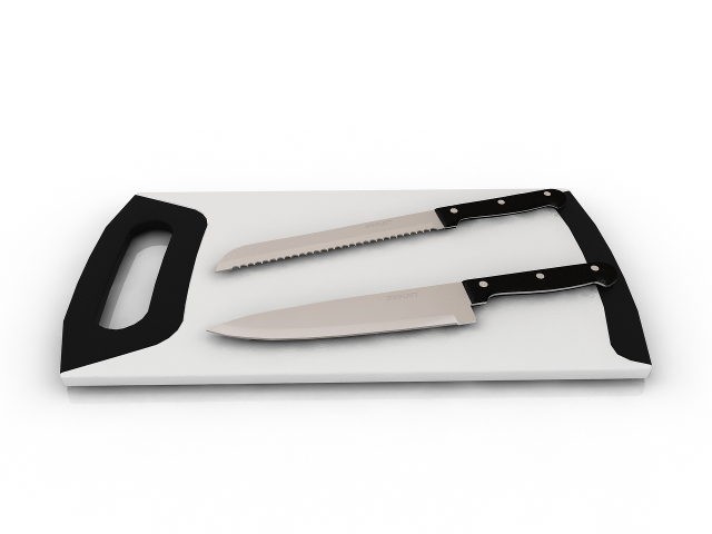 3d модель - Ножи