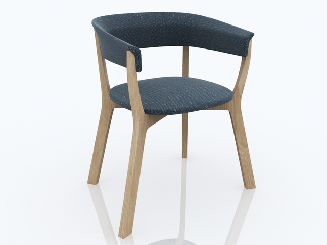 3D модель - Стул WoodBikini MOROSO скачать 3D модель - Стул WoodBikini MOROSO скачать