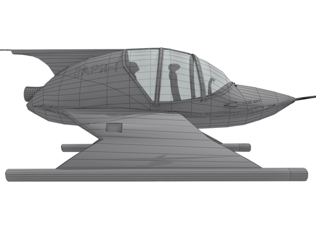 3D модель - спускаемая капсула Заря 1 3D модель - спускаемая капсула Заря 1