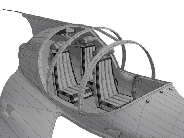 3D модель - спускаемая капсула Заря 1 3D модель - спускаемая капсула Заря 1
